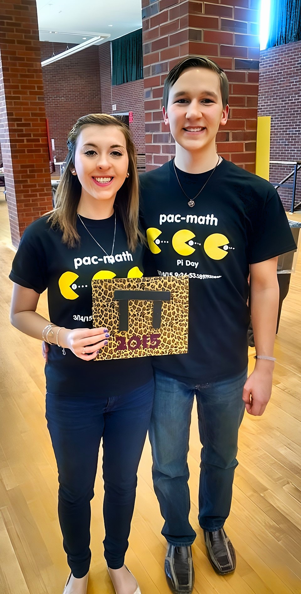 Becky and Jonathan Doane hosting Math Alliance's Pi Day of the Century